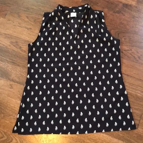 CAbi Navy Memento Blouse - Picture 9 of 13